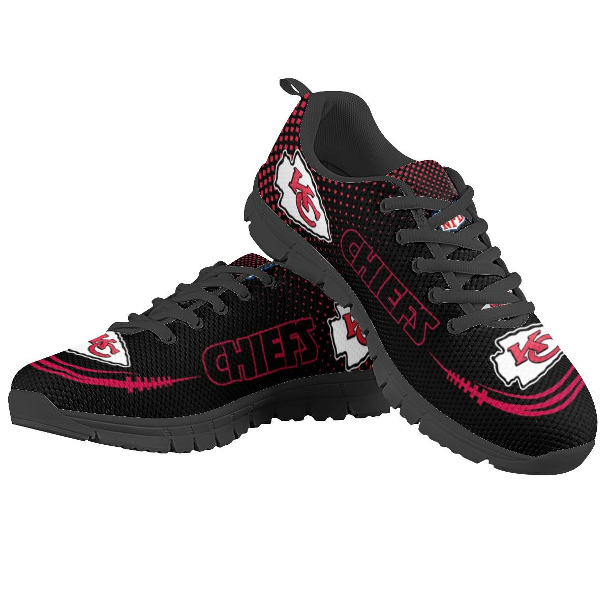 Men's Kansas City Chiefs AQ Running Shoes 003 Men's Kansas City Chiefs AQ Running Shoes 003